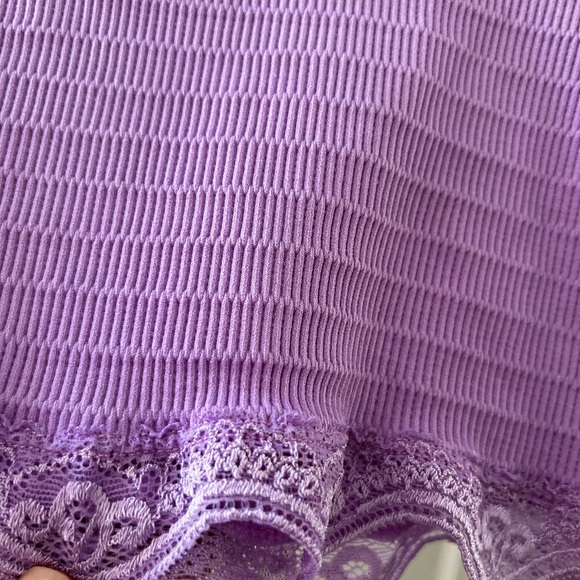 Lilac purple crop top - Picture 7 of 10